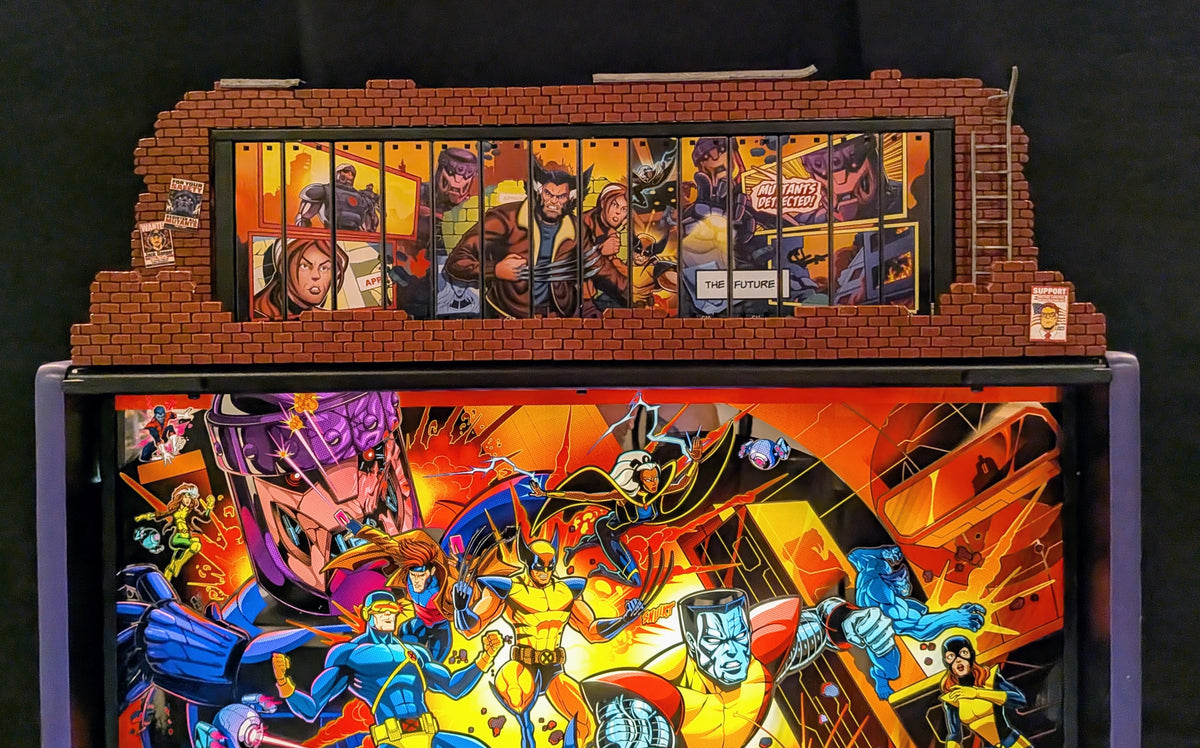 Uncanny X-Men Sculpted Topper Wall