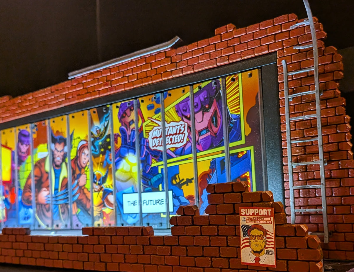 Uncanny X-Men Sculpted Topper Wall
