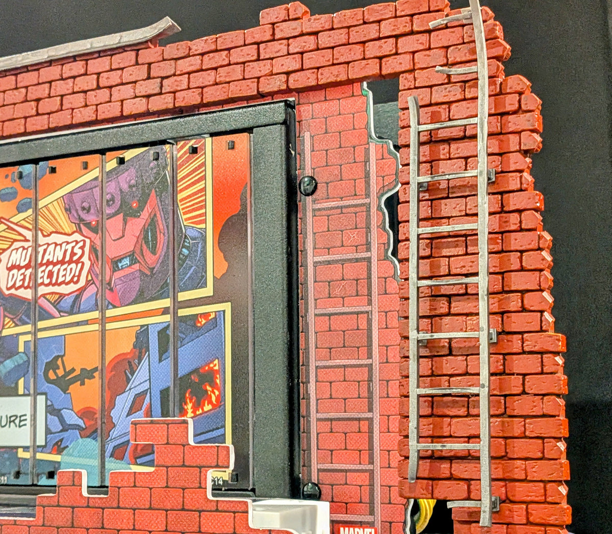 Uncanny X-Men Sculpted Topper Wall