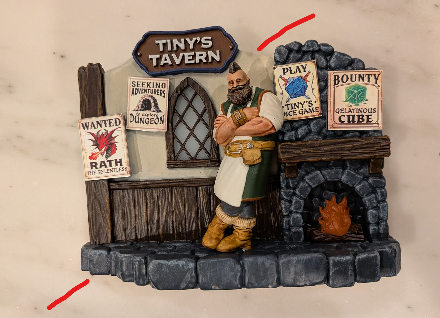Tiny's Teeny Tavern - production seconds